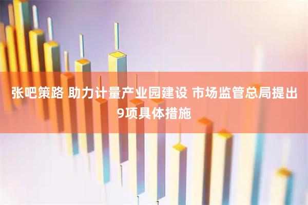 张吧策路 助力计量产业园建设 市场监管总局提出9项具体措施