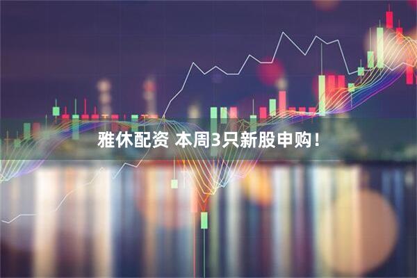雅休配资 本周3只新股申购！